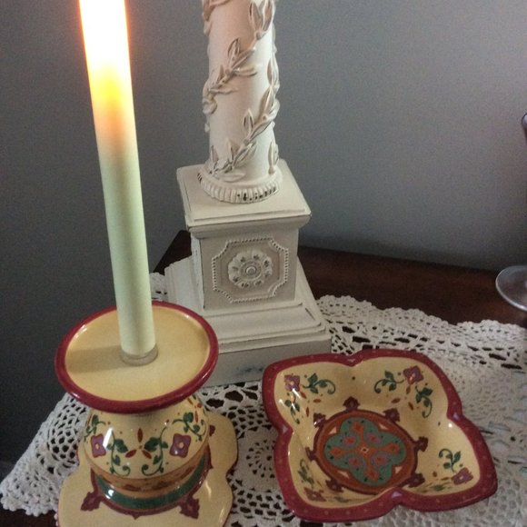 PartyLite Other - Candle Holder & Dish